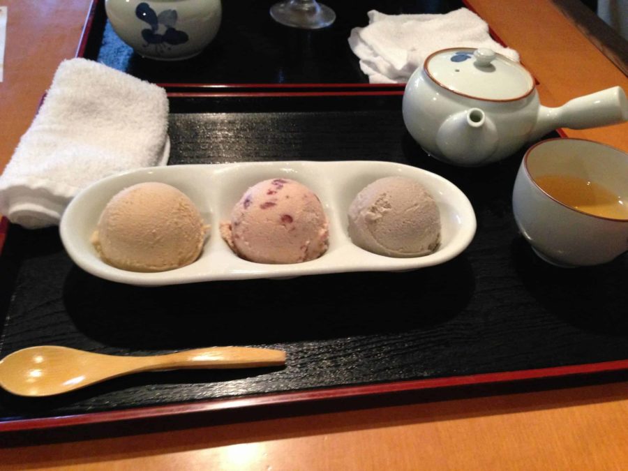 Ice cream sampler
